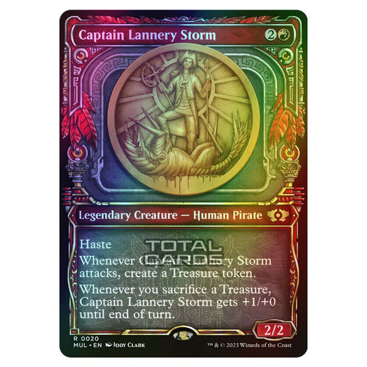 Magic The Gathering - Multiverse Legends - Captain Lannery Storm (Showcase Card) - 0020 (Foil)