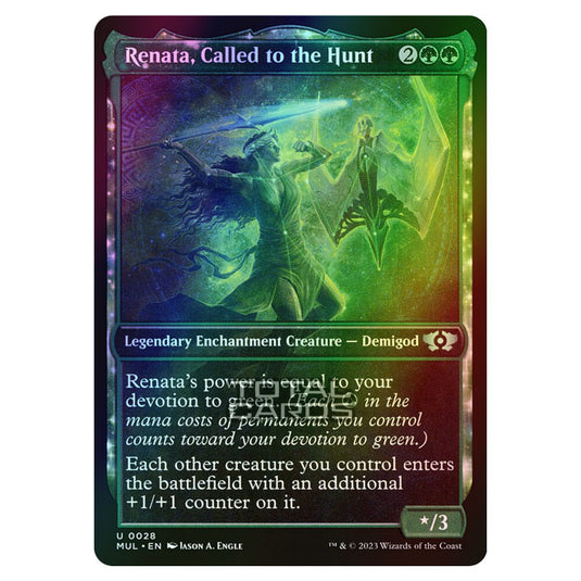 Magic The Gathering - Multiverse Legends - Renata, Called to the Hunt (Showcase Card) - 0028 (Foil)