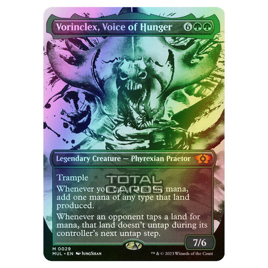 Magic The Gathering - Multiverse Legends - Vorinclex, Voice of Hunger (Showcase Card) - 0029 (Foil)