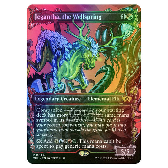 Magic The Gathering - Multiverse Legends - Jegantha, the Wellspring (Showcase Card) - 0044 (Foil)