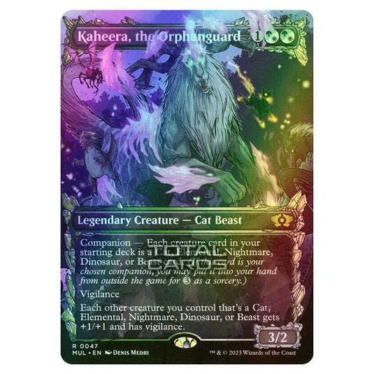 Magic The Gathering - Multiverse Legends - Kaheera, the Orphanguard (Showcase Card) - 0047 (Foil)