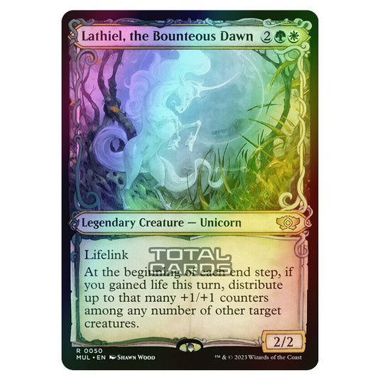Magic The Gathering - Multiverse Legends - Lathiel, the Bounteous Dawn (Showcase Card) - 0050 (Foil)