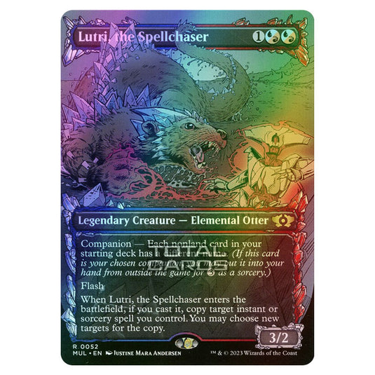Magic The Gathering - Multiverse Legends - Lutri, the Spellchaser (Showcase Card) - 0052 (Foil)
