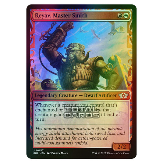 Magic The Gathering - Multiverse Legends - Reyav, Master Smith (Showcase Card) - 0057 (Foil)