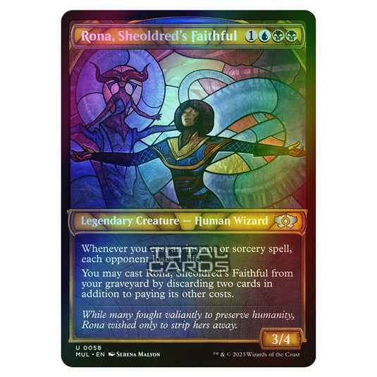 Magic The Gathering - Multiverse Legends - Rona, Sheoldred's Faithful (Showcase Card) - 0058 (Foil)