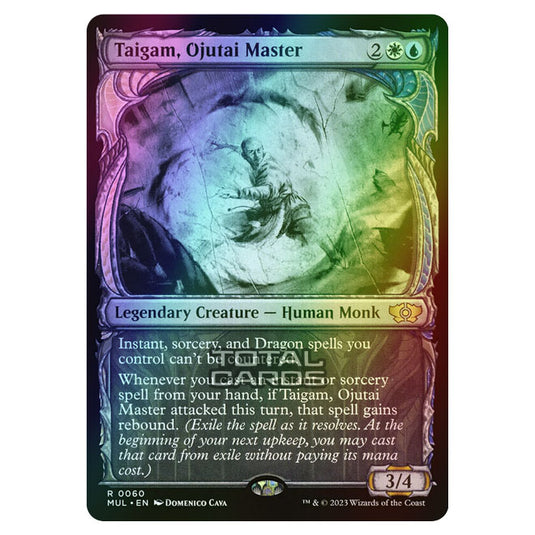 Magic The Gathering - Multiverse Legends - Taigam, Ojutai Master (Showcase Card) - 0060 (Foil)