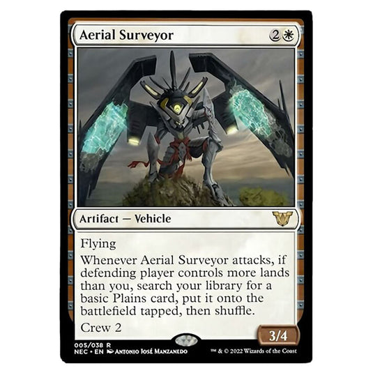 Magic The Gathering - Kamigawa - Neon Dynasty - Commander - Aerial Surveyor - 5/180