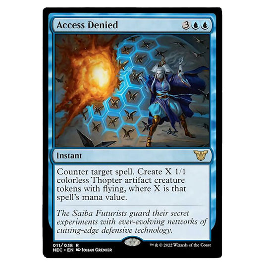 Magic The Gathering - Kamigawa - Neon Dynasty - Commander - Access Denied - 11/180