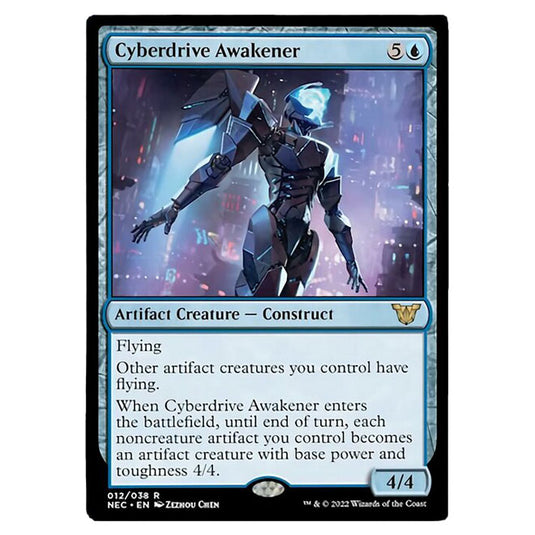 Magic The Gathering - Kamigawa - Neon Dynasty - Commander - Cyberdrive Awakener - 12/180