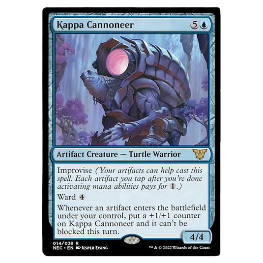 Magic The Gathering - Kamigawa - Neon Dynasty - Commander - Kappa Cannoneer - 14/180