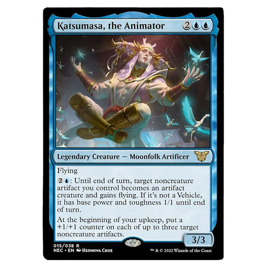 Magic The Gathering - Kamigawa - Neon Dynasty - Commander - Katsumasa, the Animator - 15/180