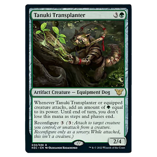 Magic The Gathering - Kamigawa - Neon Dynasty - Commander - Tanuki Transplanter - 30/180