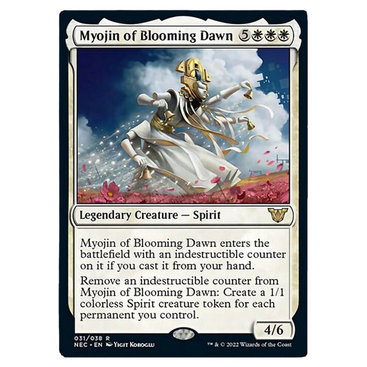 Magic The Gathering - Kamigawa - Neon Dynasty - Commander - Myojin of Blooming Dawn - 31/180