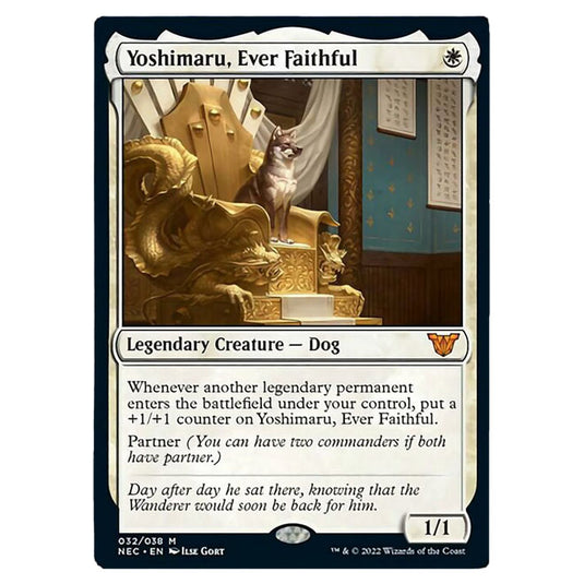 Magic The Gathering - Kamigawa - Neon Dynasty - Commander - Yoshimaru, Ever Faithful - 32/180