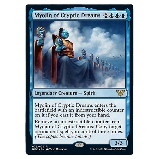 Magic The Gathering - Kamigawa - Neon Dynasty - Commander - Myojin of Cryptic Dreams - 33/180