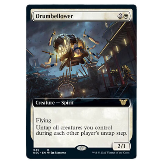 Magic The Gathering - Kamigawa - Neon Dynasty - Commander - Drumbellow Magic The Gathering - Kamigawa - Neon Dynasty - Commander - Drumbellow