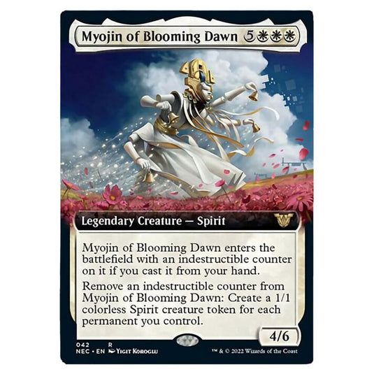 Magic The Gathering - Kamigawa - Neon Dynasty - Commander - Myojin of Blooming Dawn - 42/180