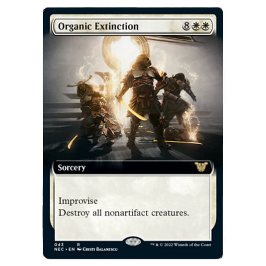 Magic The Gathering - Kamigawa - Neon Dynasty - Commander - Organic Extinction - 43/180