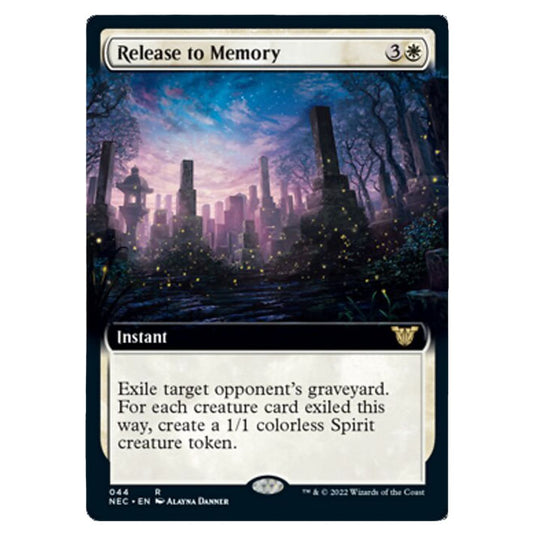 Magic The Gathering - Kamigawa - Neon Dynasty - Commander - Release to Memory - 44/180