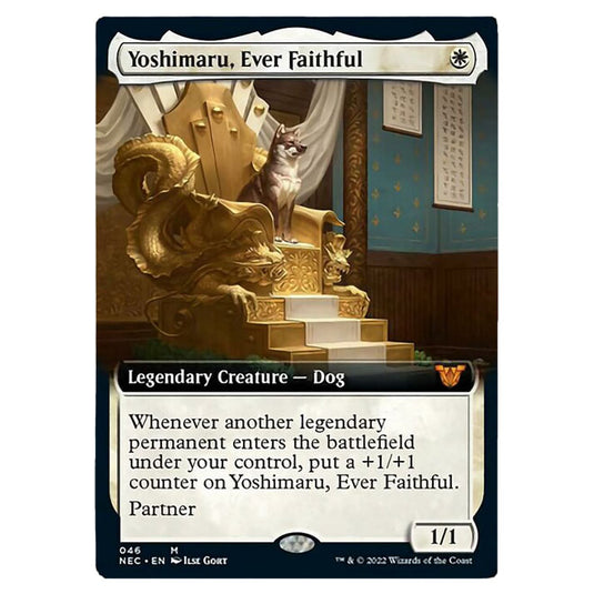 Magic The Gathering - Kamigawa - Neon Dynasty - Commander - Yoshimaru, Ever Faithful - 46/180