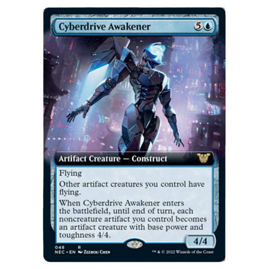 Magic The Gathering - Kamigawa - Neon Dynasty - Commander - Cyberdrive Awakener - 48/180