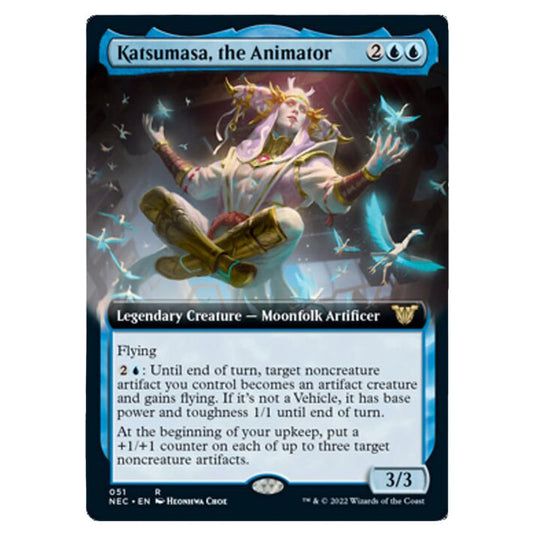 Magic The Gathering - Kamigawa - Neon Dynasty - Commander - Katsumasa, the Animator - 51/180