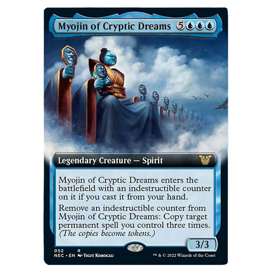 Magic The Gathering - Kamigawa - Neon Dynasty - Commander - Myojin of Cryptic Dreams - 52/180