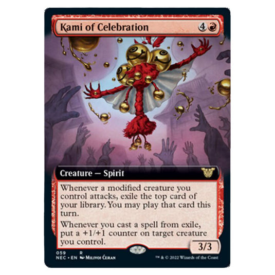 Magic The Gathering - Kamigawa - Neon Dynasty - Commander - Kami of Celebration - 59/180