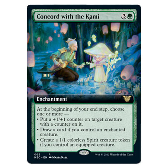 Magic The Gathering - Kamigawa - Neon Dynasty - Commander - Concord with the Kami - 65/180