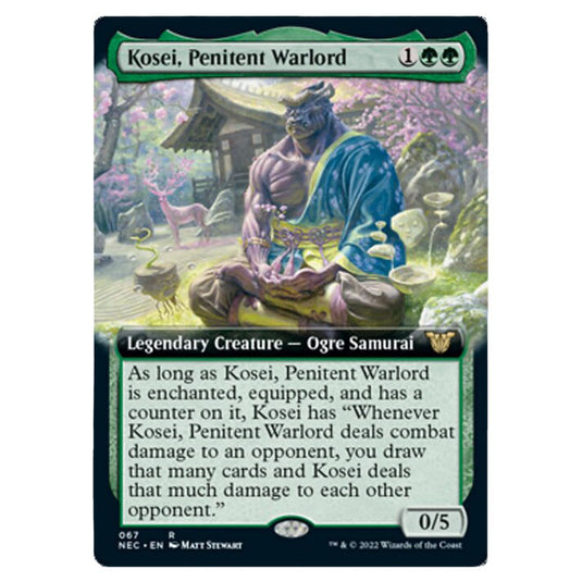 Magic The Gathering - Kamigawa - Neon Dynasty - Commander - Kosei, Penitent Warlord - 67/180