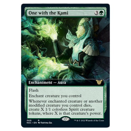 Magic The Gathering - Kamigawa - Neon Dynasty - Commander - One with the Kami - 69/180