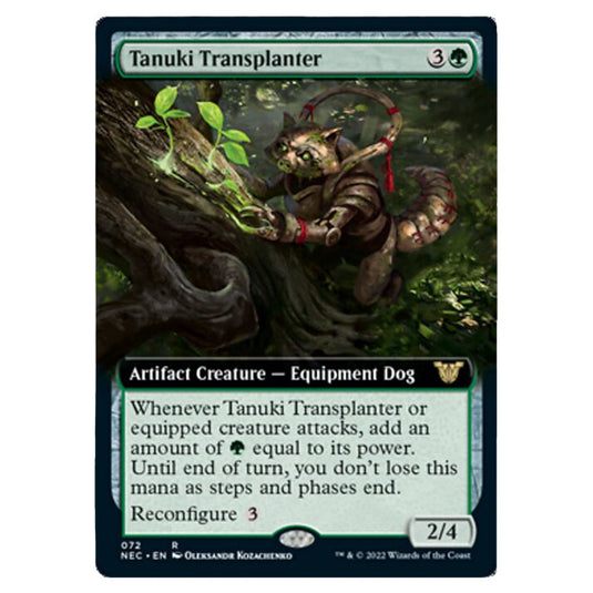 Magic The Gathering - Kamigawa - Neon Dynasty - Commander - Tanuki Tra Magic The Gathering - Kamigawa - Neon Dynasty - Commander - Tanuki Tra