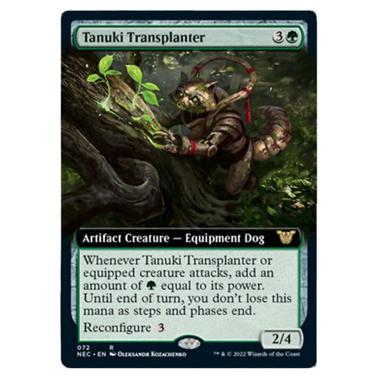 Magic The Gathering - Kamigawa - Neon Dynasty - Commander - Tanuki Transplanter - 72/180