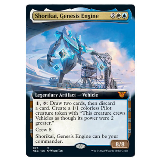 Magic The Gathering - Kamigawa - Neon Dynasty - Commander - Shorikai, Genesis Engine - 76/180