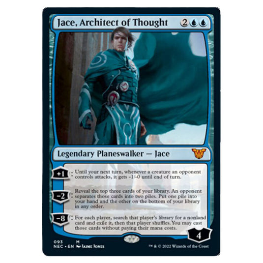 Magic The Gathering - Kamigawa - Neon Dynasty - Commander - Jace, Architect of Thought - 93/180