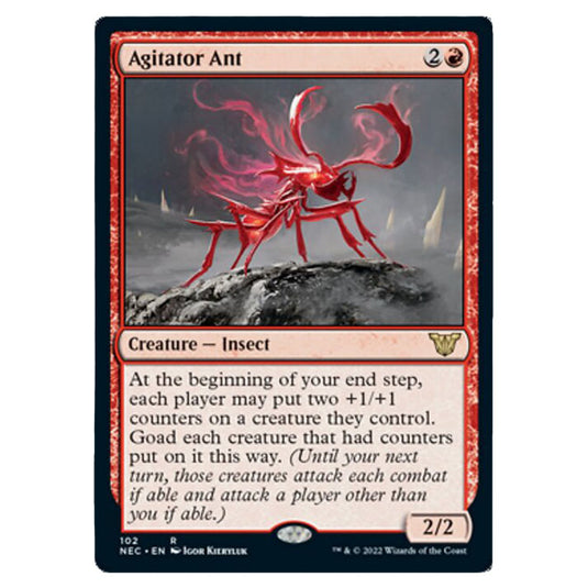 Magic The Gathering - Kamigawa - Neon Dynasty - Commander - Agitator Ant - 102/180