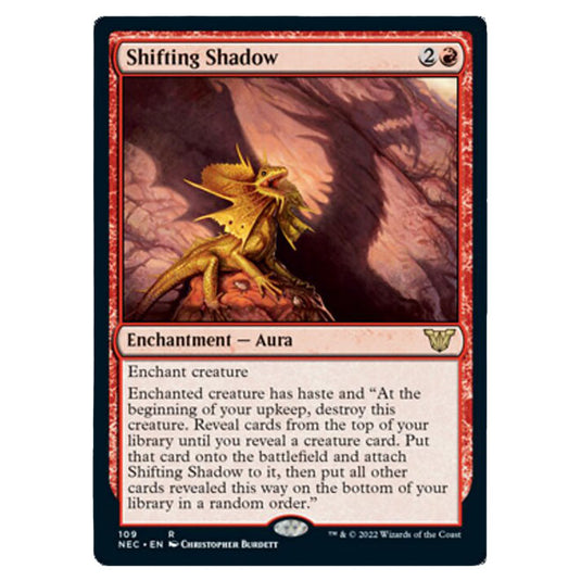 Magic The Gathering - Kamigawa - Neon Dynasty - Commander - Shifting Shadow - 109/180