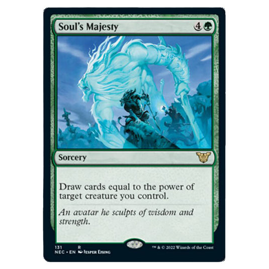 Magic The Gathering - Kamigawa - Neon Dynasty - Commander - Soul's Majesty - 131/180