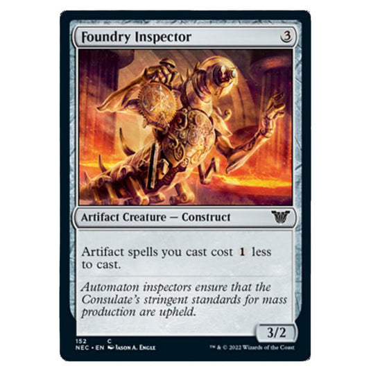 Magic The Gathering - Kamigawa - Neon Dynasty - Commander - Foundry Inspector - 152/180