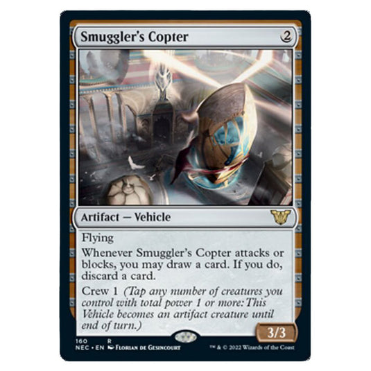 Magic The Gathering - Kamigawa - Neon Dynasty - Commander - Smuggler's Copter - 160/180