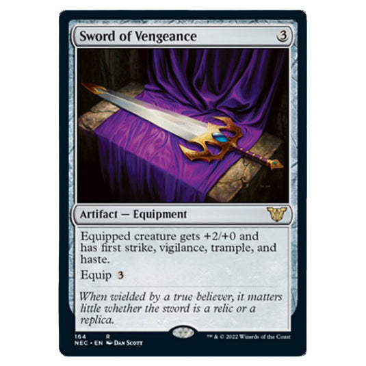 Magic The Gathering - Kamigawa - Neon Dynasty - Commander - Sword of Vengeance - 164/180