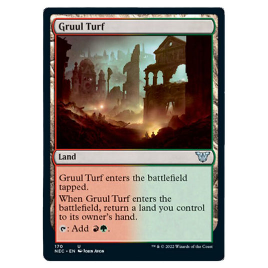 Magic The Gathering - Kamigawa - Neon Dynasty - Commander - Gruul Turf - 170/180