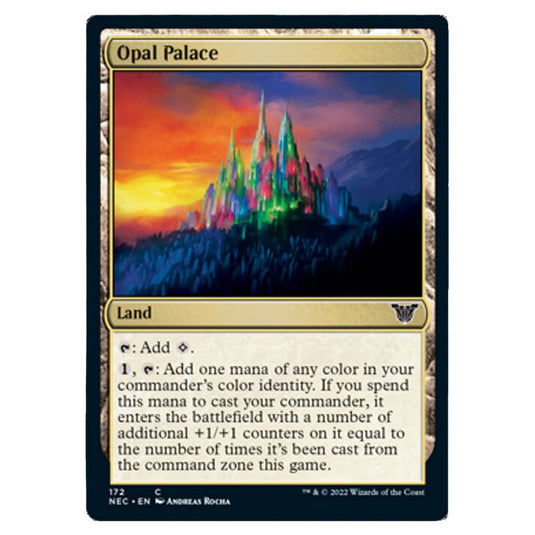 Magic The Gathering - Kamigawa - Neon Dynasty - Commander - Opal Palace - 172/180