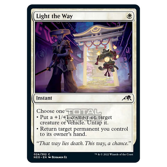 Magic The Gathering - Kamigawa - Neon Dynasty - Light the Way - 24/302