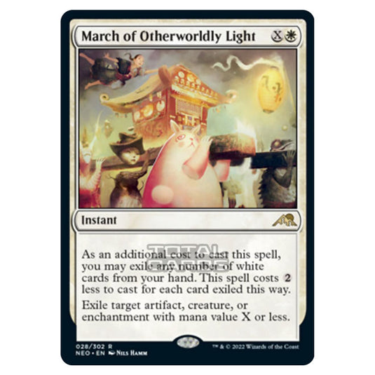 Magic The Gathering - Kamigawa - Neon Dynasty - March of Otherworldly Magic The Gathering - Kamigawa - Neon Dynasty - March of Otherworldly