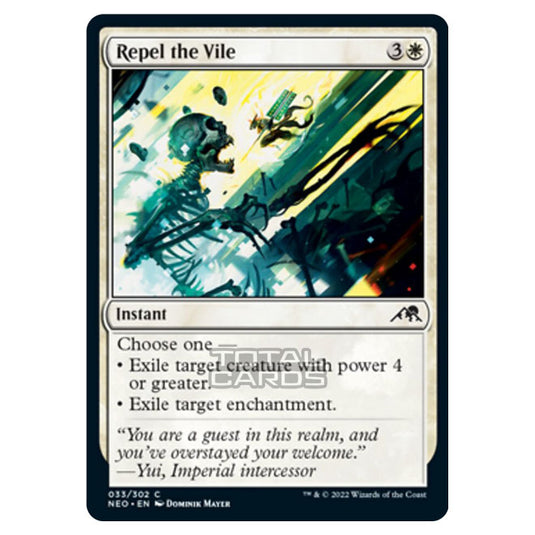 Magic The Gathering - Kamigawa - Neon Dynasty - Repel the Vile - 33/302