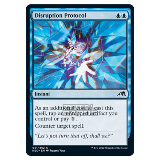 Magic The Gathering - Kamigawa - Neon Dynasty - Disruption Protocol - 51/302