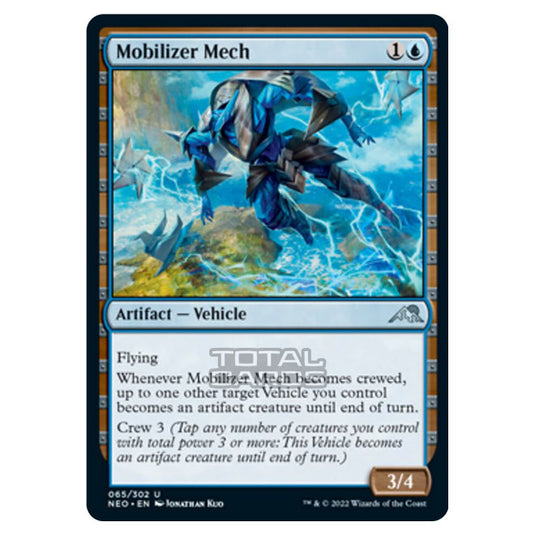 Magic The Gathering - Kamigawa - Neon Dynasty - Mobilizer Mech - 65/302