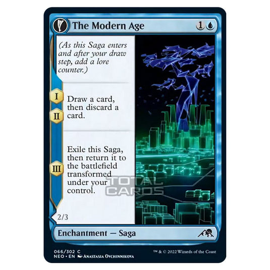 Magic The Gathering - Kamigawa - Neon Dynasty - The Modern Age // Vector Glider - 66/302