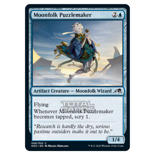 Magic The Gathering - Kamigawa - Neon Dynasty - Moonfolk Puzzlemaker - 68/302